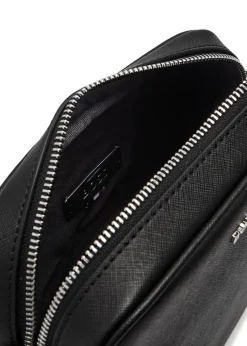 Northon logo saffiano leather cross-body bag