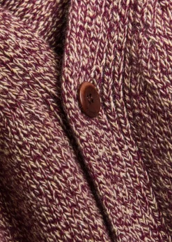 Oak Marl cashmere cardigan