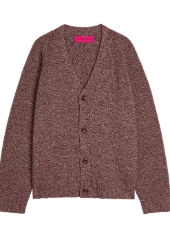 Oak Marl cashmere cardigan