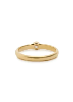 Odile Mini 18kt gold-plated ring