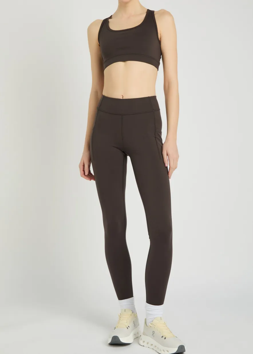 O'Hara stretch-jersey bra top