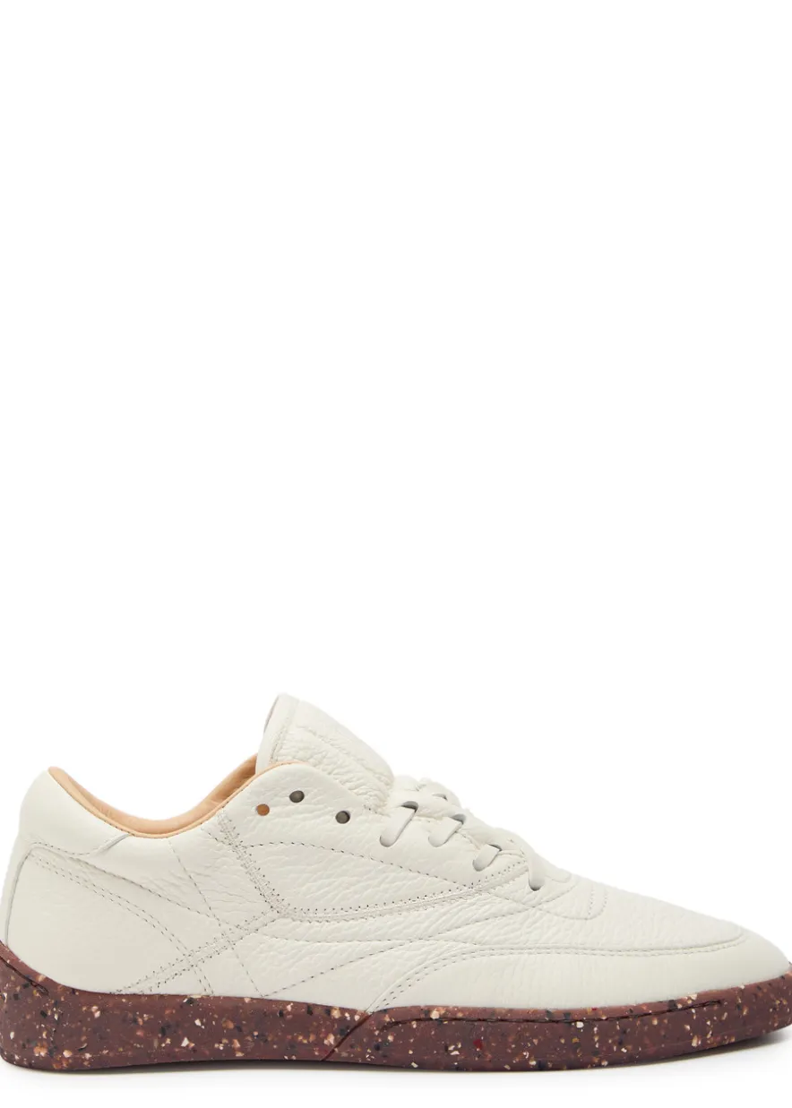 Ohio grained leather sneakers