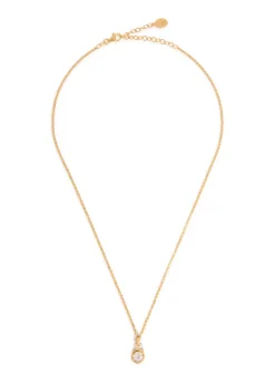 Olive 18kt gold vermeil necklace