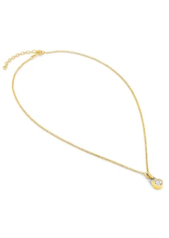 Olive 18kt gold vermeil necklace