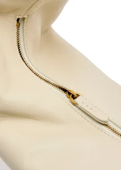 Olivia medium leather top handle bag