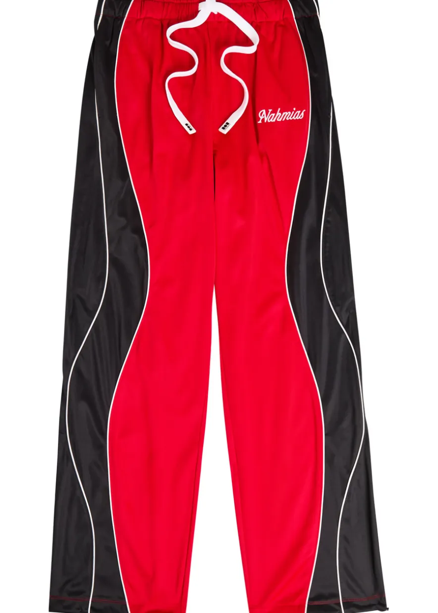 Ollie logo panelled jersey track pants
