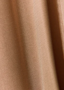 Onda layered knit maxi dress