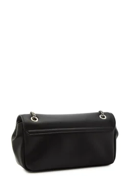 Orb faux leather cross-body bag