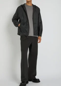 Orbit LT hooded nylon jacket