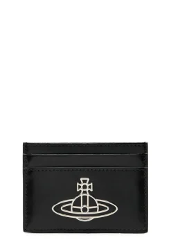 Orb leather card holder