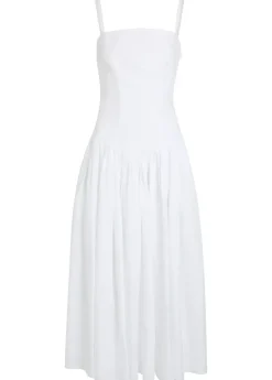 Oriana linen midi dress