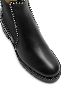 Out Lina Spike leather ankle boots