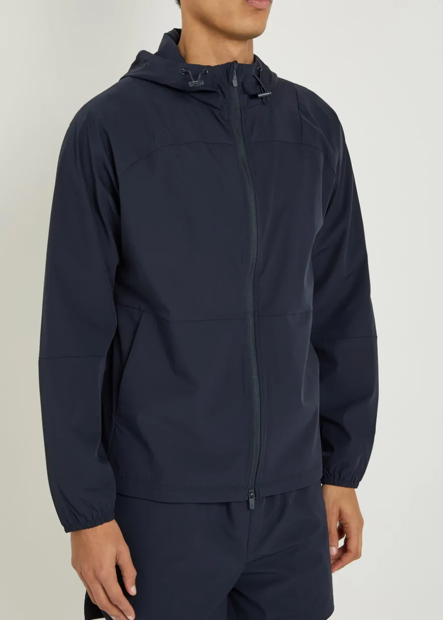Overton hooded stretch-nylon jacket
