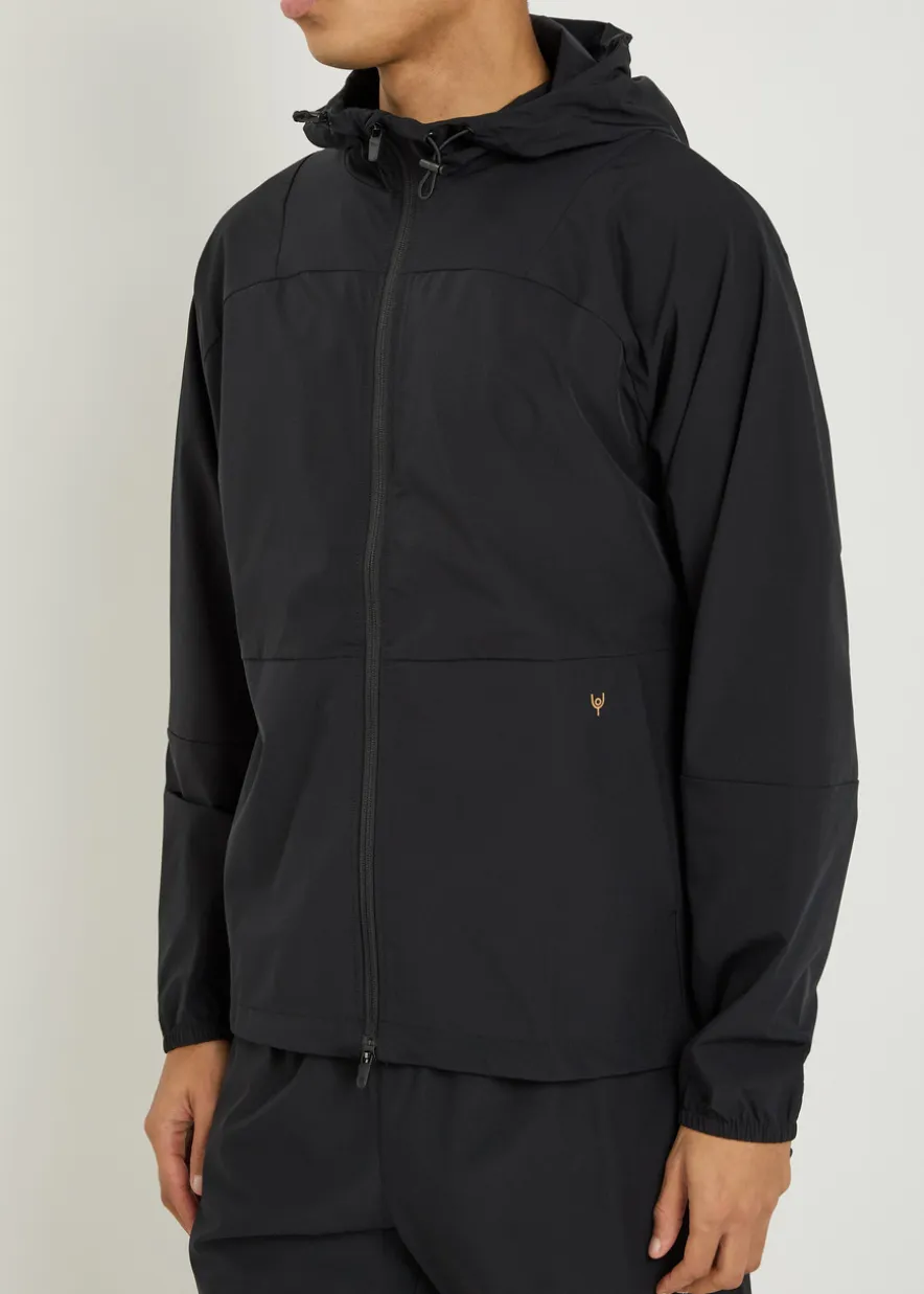 Overton hooded stretch-nylon jacket