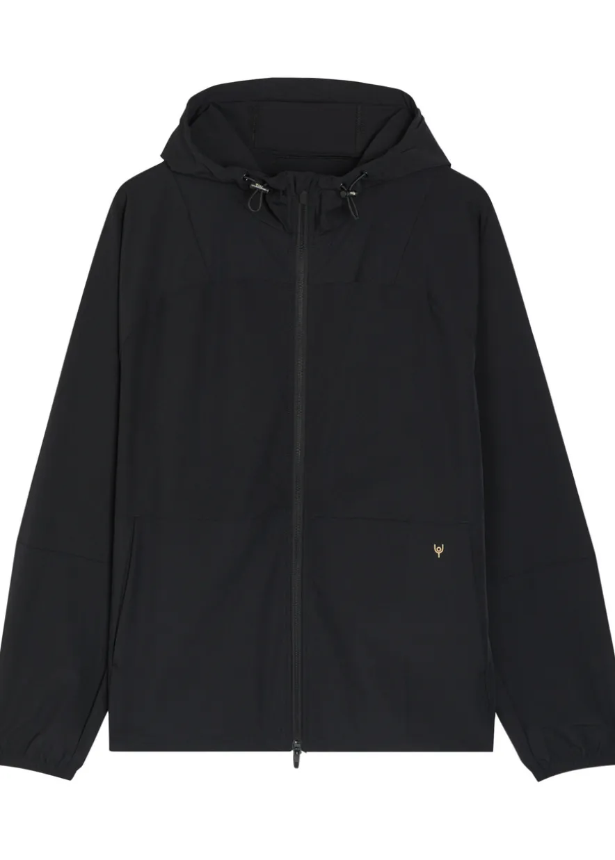 Overton hooded stretch-nylon jacket