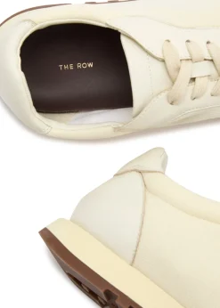 Owen panelled mesh-knit sneakers