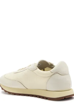 Owen panelled mesh-knit sneakers