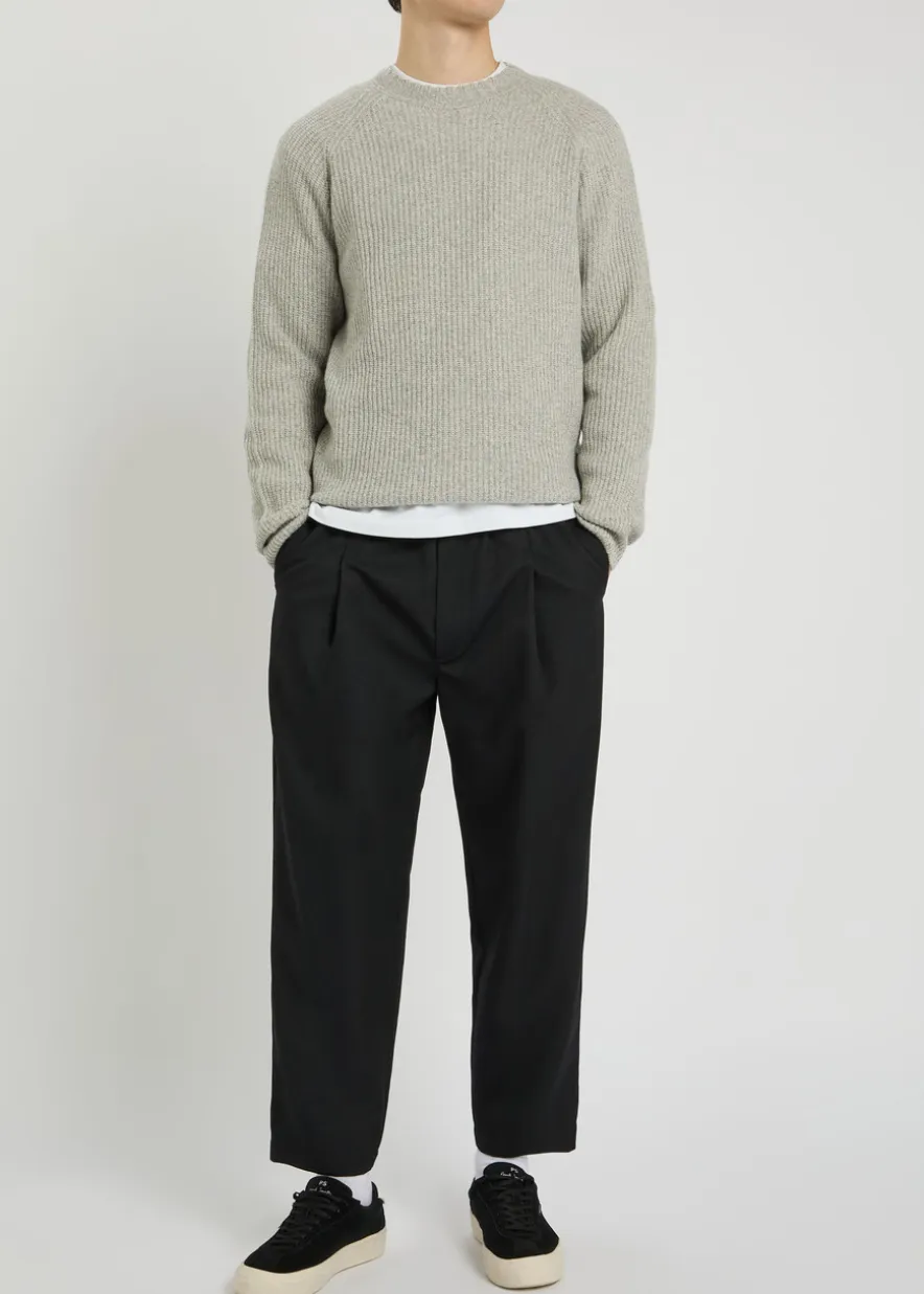 Oxnard cashmere and wool-blend jumper