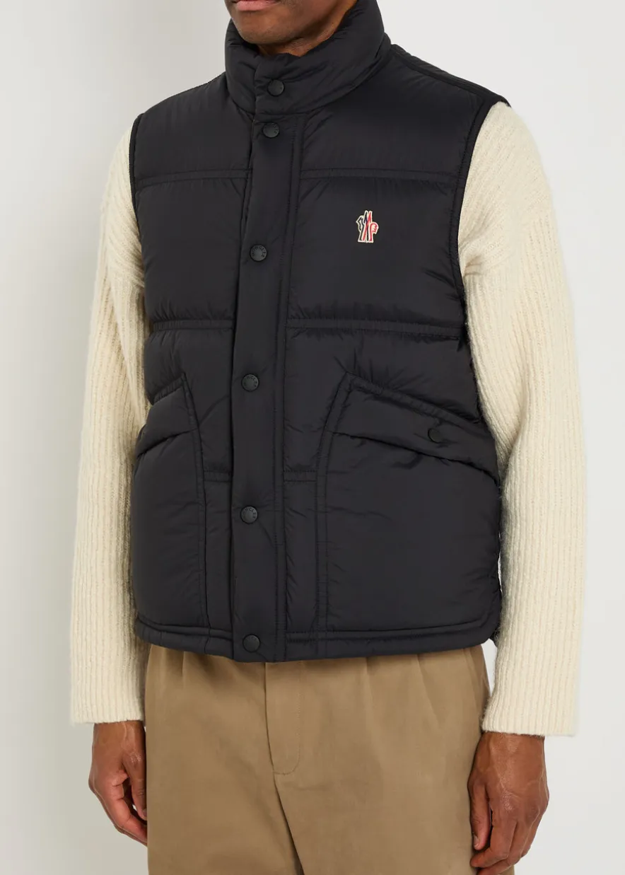 Padded shell gilet