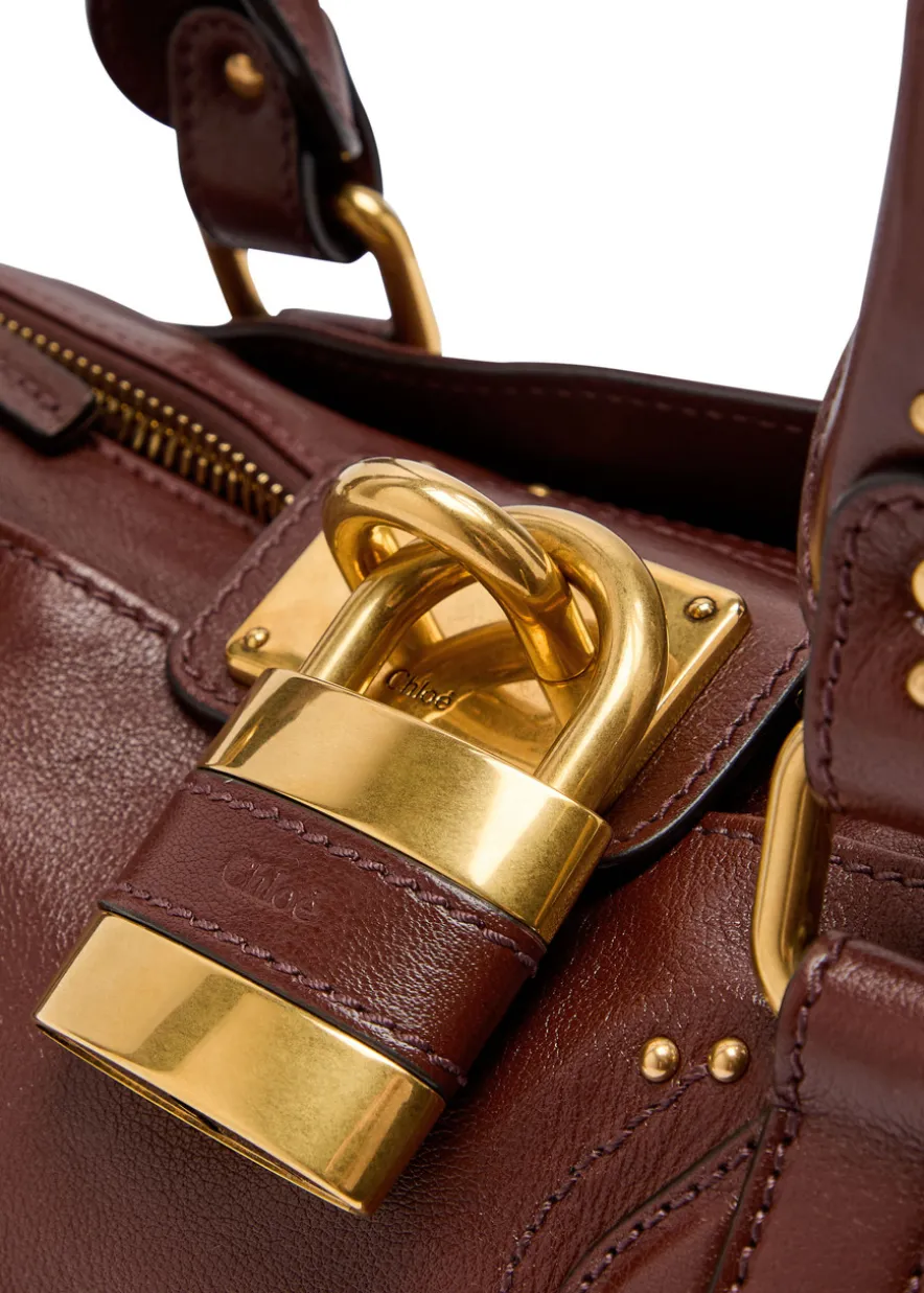 Paddington grained leather shoulder bag