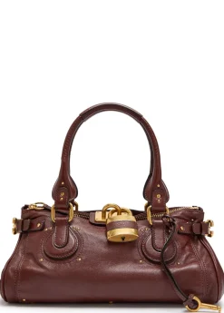 Paddington grained leather shoulder bag