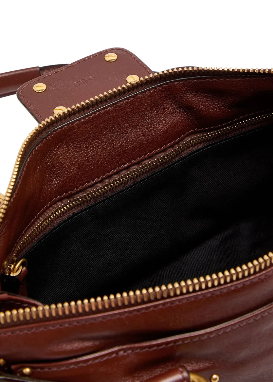 Paddington grained leather shoulder bag