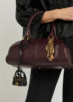 Paddington leather bag charm