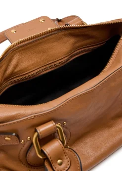 Paddington medium grained leather shoulder bag