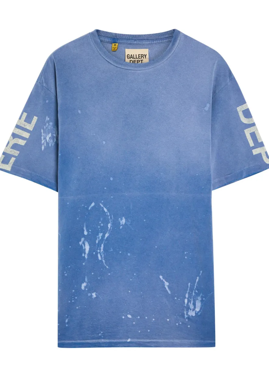 Painted French Collector distressed cotton T-shirt