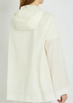 Paletuvier hooded nylon jacket