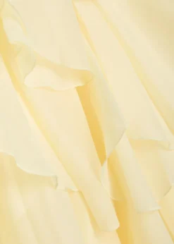 Pandorea ruffled chiffon maxi dress