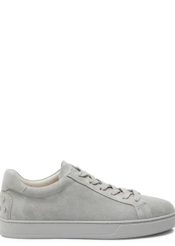 Panelled suede sneakers