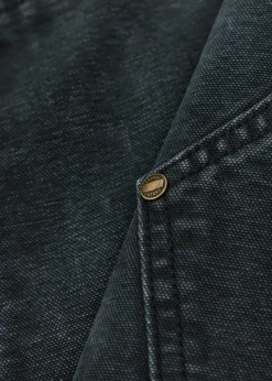 Panelled wide-leg jeans