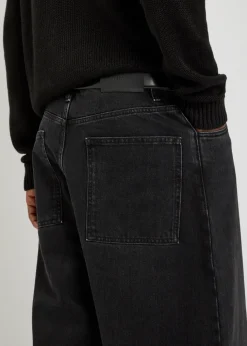 Paolo wide balloon-leg jeans