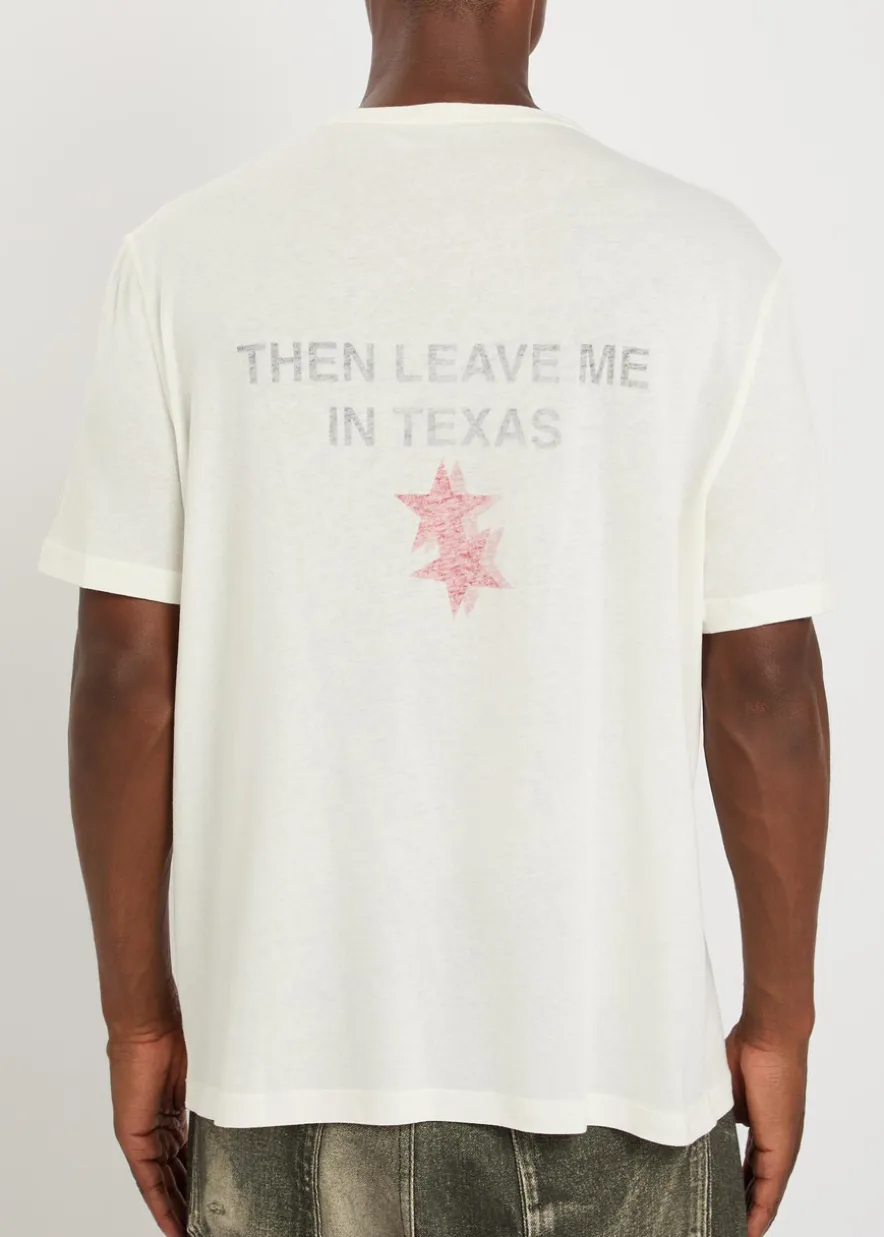 Paris Texas printed cotton T-shirt