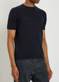 Park fine-knit cotton T-shirt