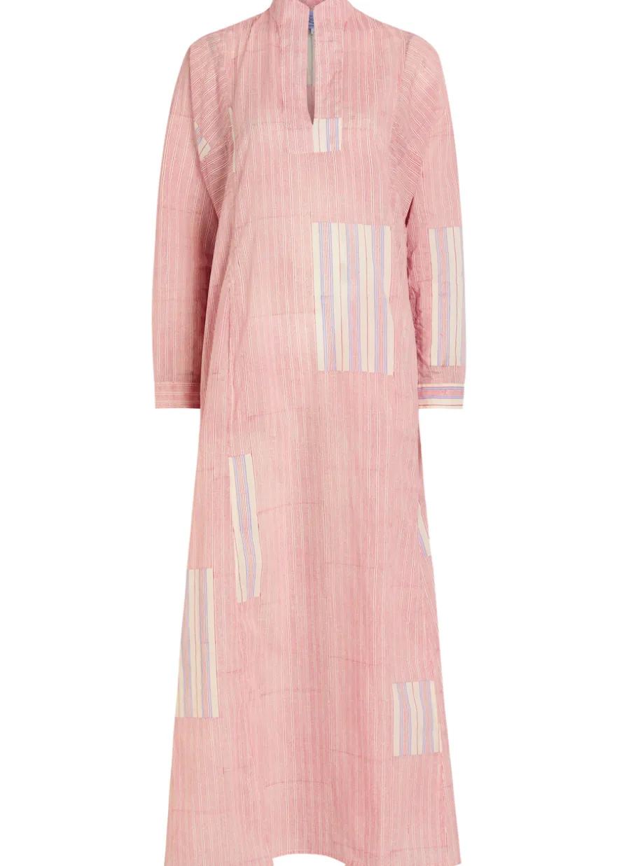 Parvati striped cotton maxi dress