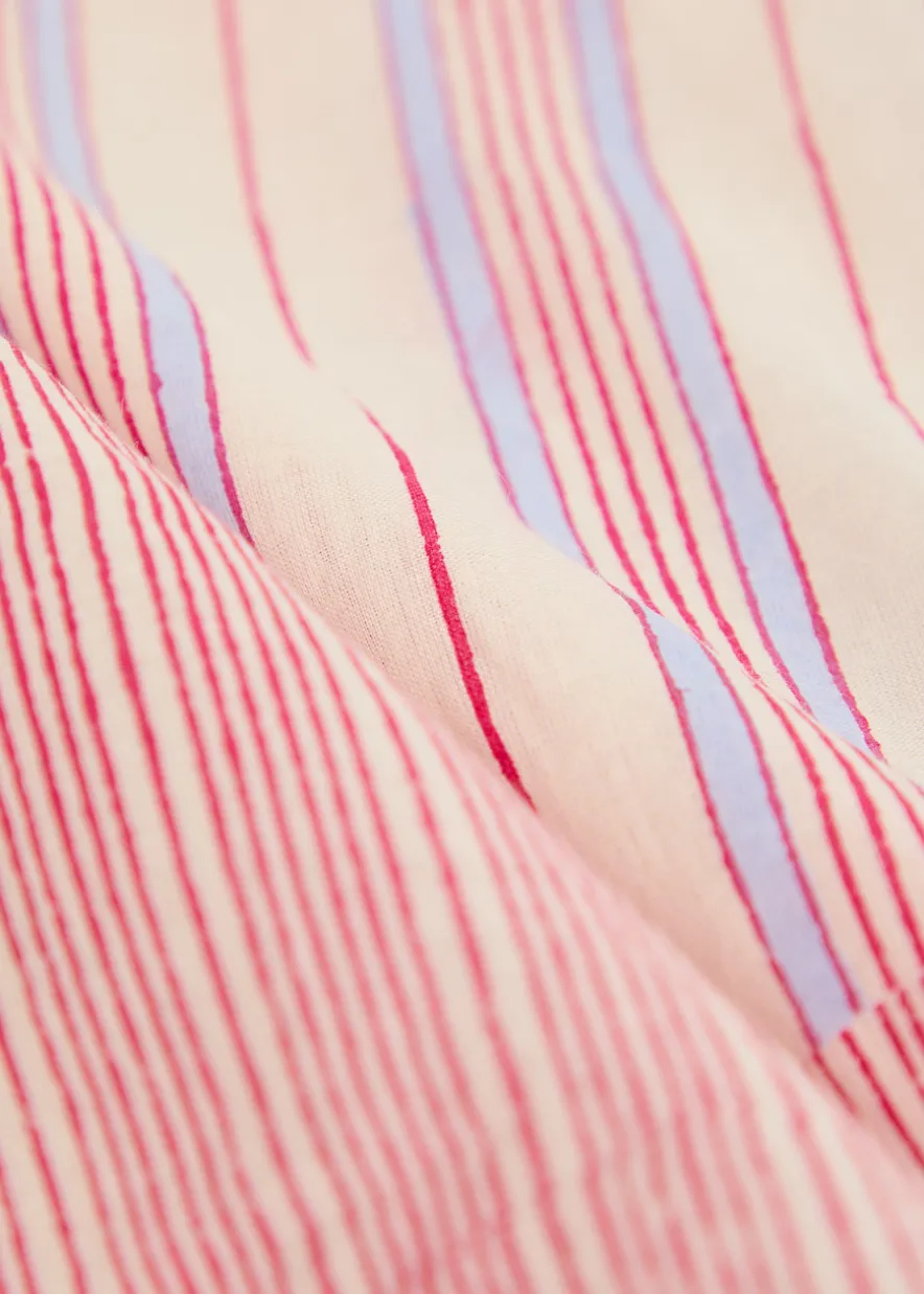 Parvati striped cotton maxi dress