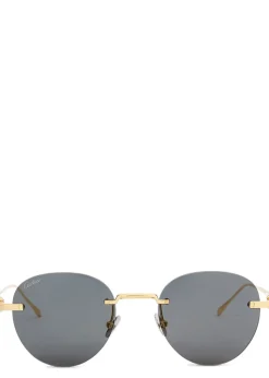 Pasha De Cartier gold-tone titanium sunglasses