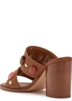 Pasha embellished leather sandals