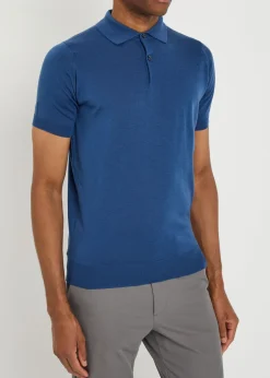 Payton merino wool polo shirt
