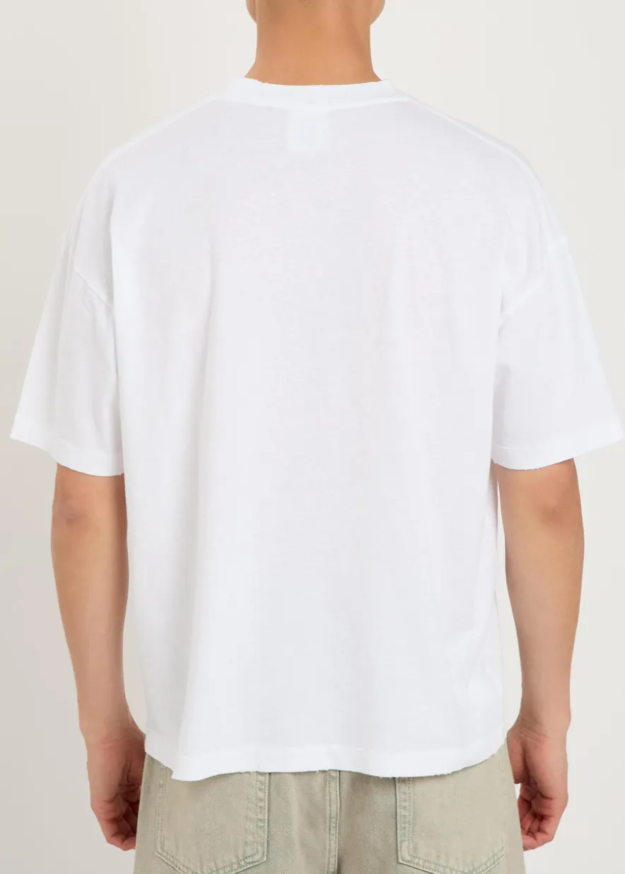 Peace printed cotton T-shirt