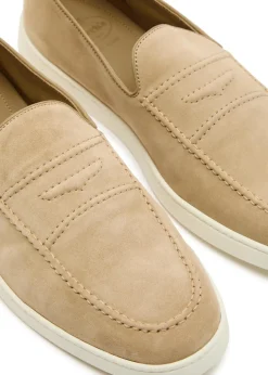 Peebles suede loafers