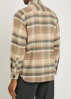 Penryn plaid flannel shirt