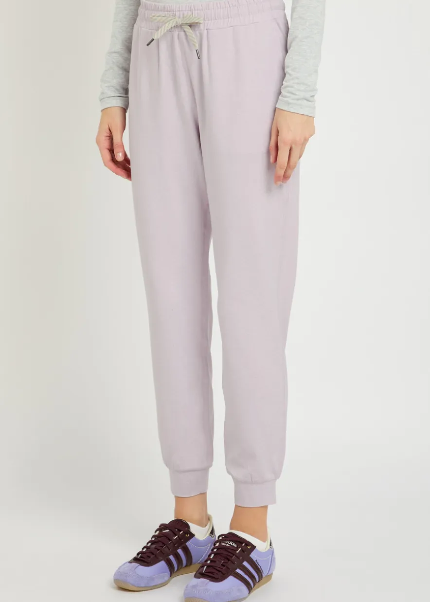Performance slubbed-jersey sweatpants