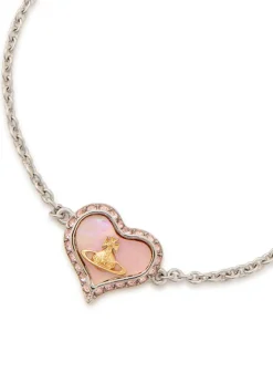 Petra crystal-embellished heart bracelet