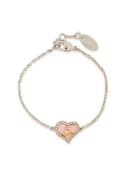 Petra crystal-embellished heart bracelet