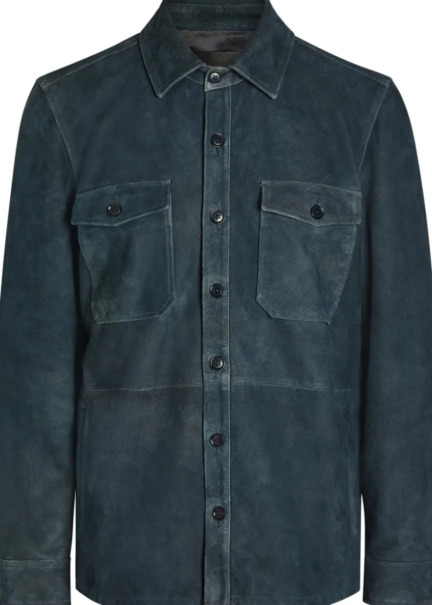 Peyman suede overshirt