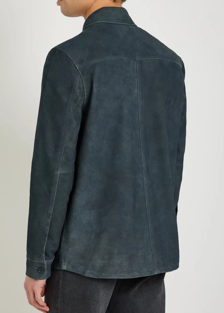 Peyman suede overshirt
