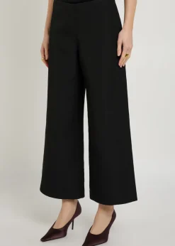 Phebe cropped straight-leg trousers